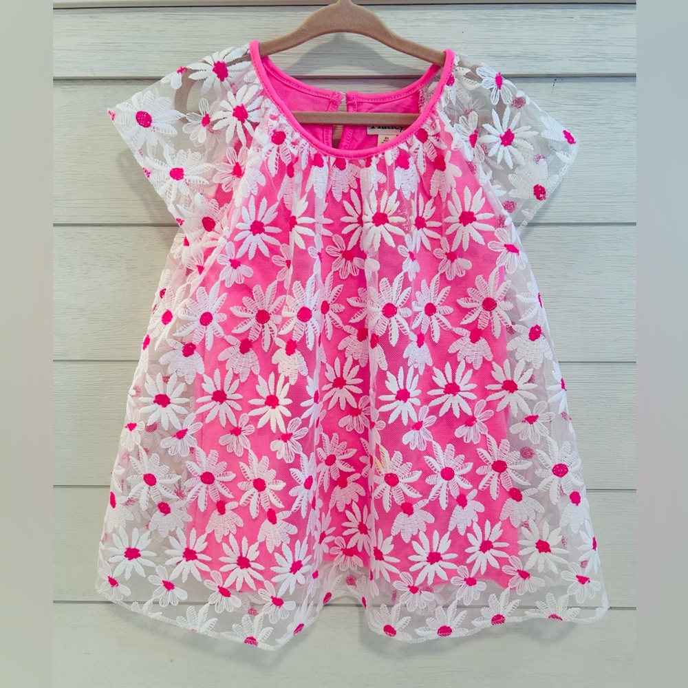 Hatley Pink and White Floral Dress